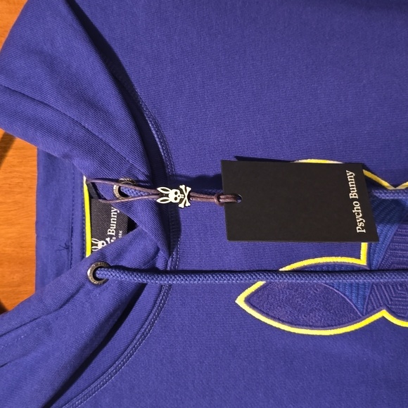 Psycho Bunny Embroidered Hoodie New - Picture 3 of 6